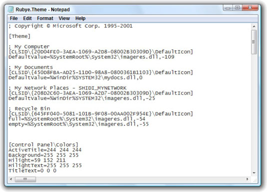 A .theme file.