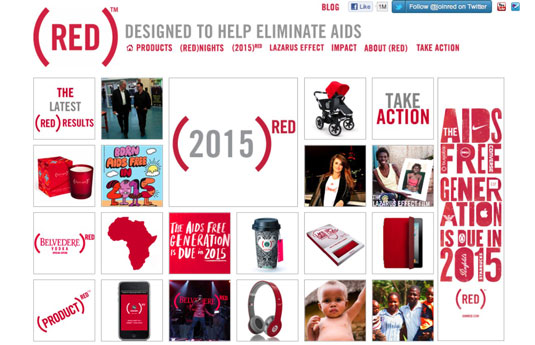 Product (RED) has raised over $150 million for the Global Fund HIV and AIDS programs through cause