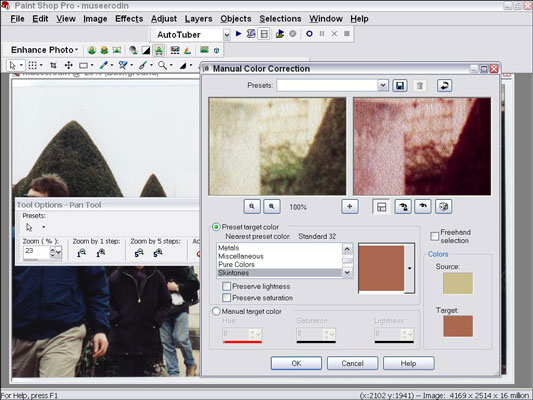 Paint Shop Pro has many of the features found in Photoshop.