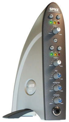A USB interface connects to your computer’s USB port.