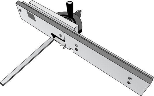 Using a finger joint jig and a stacked dado blade on your table saw saves time and ensures that cut
