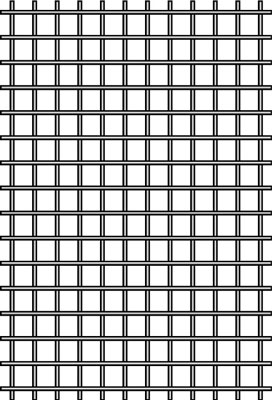 The hardware cloth you purchase must have 1/8-inch openings in the grid. That ensures it’s