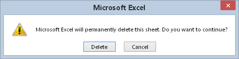 You can instruct Excel to not display these types of alerts while running a macro.