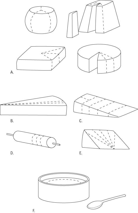 How to cut cheese