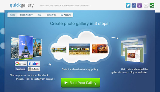 The Quick Gallery plugin works with multiple blog platforms