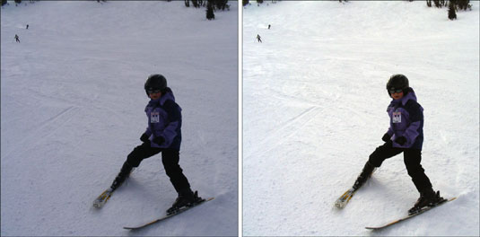 Use Auto Color Correction to remove a colorcast.