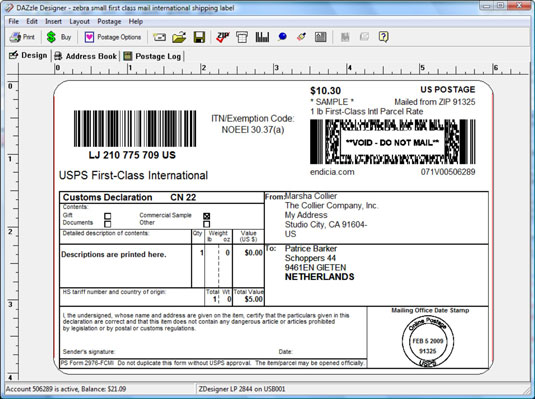 Endicia Tracking Ebay