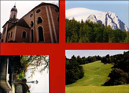Use a contrasting background to help Crop and Straighten Photos find edges.