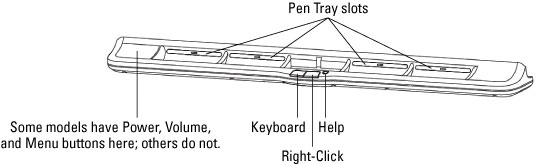 600 series pen tray