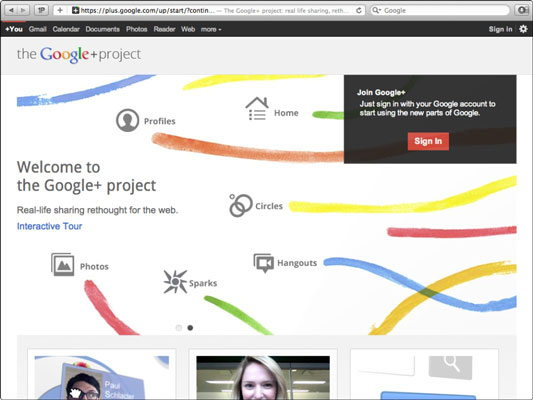 Signing in with Google account information.