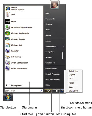 Choose the Sleep command from the Shutdown menu.