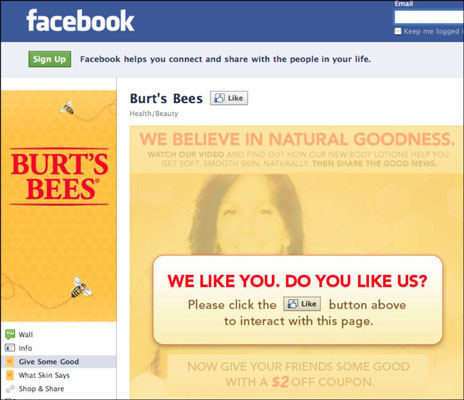 Looking for inspiration on what to include on your Facebook fan page?