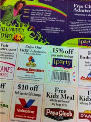 Coupons add value for donors and help you recruit more partners.