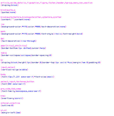 By copying and pasting the CSS URL path in a browser window, you can view a page’s CSS source
