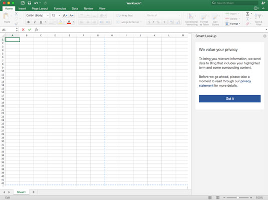 Excel 2016 offers Smart Lookup.