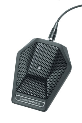Boundary mics place the diaphragm parallel to the surface to which it’s mounted.
