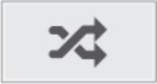 Shuffle is off; songs play one after the other