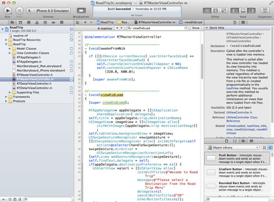 You can use Find to locate something in a file in Xcode.