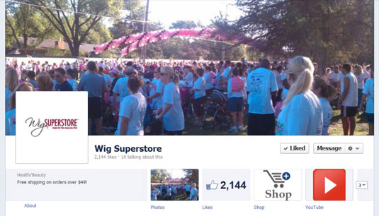 Wig Superstore’s Facebook page.