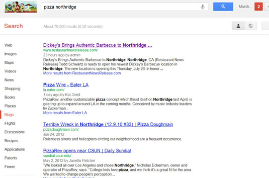Refining your search to blogs brings up interesting results.