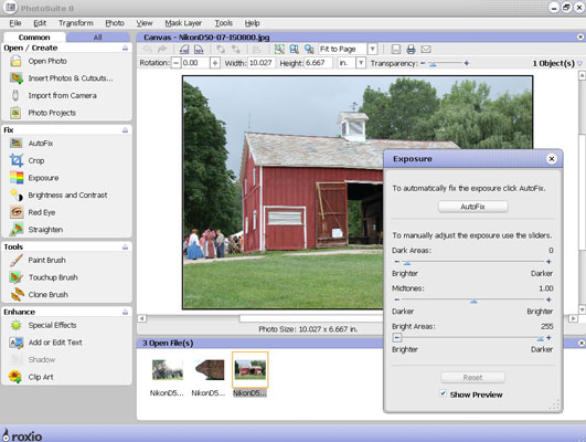 If you’re new to image editing, PhotoSuite guides you through the process.