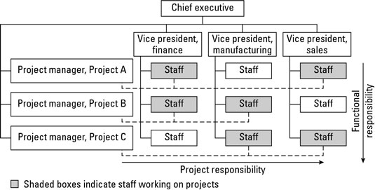 Because an individual can be on a project for less than 100 percent of his time, he may work on mor