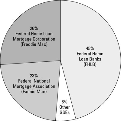 The three government-sponsored enterprises (GSEs) that issue the most bonds. [Credit: Source: Secur