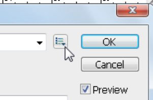 Save your duotone by clicking the Preset Options button.