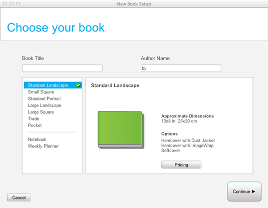 Starting the book.