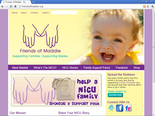 Heather Spohr founded Friends of Maddie after the sudden loss of her toddler daughter.