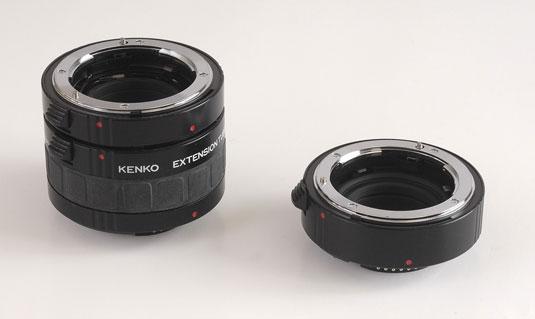 Use an extension tube on your digital camera to focus closely.