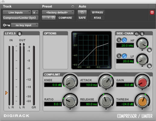 Dynamics processors allow you to control the levels of your signals.