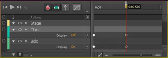 Keyframe animations without an animation sequence.