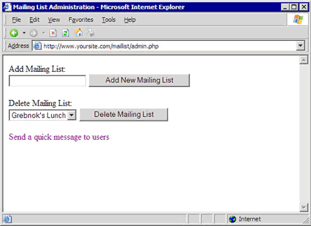 Beginning PHP, Apache, MySQL Web Development - Figure 1