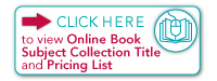 view Online Book Subject Collection Title and Pricing List