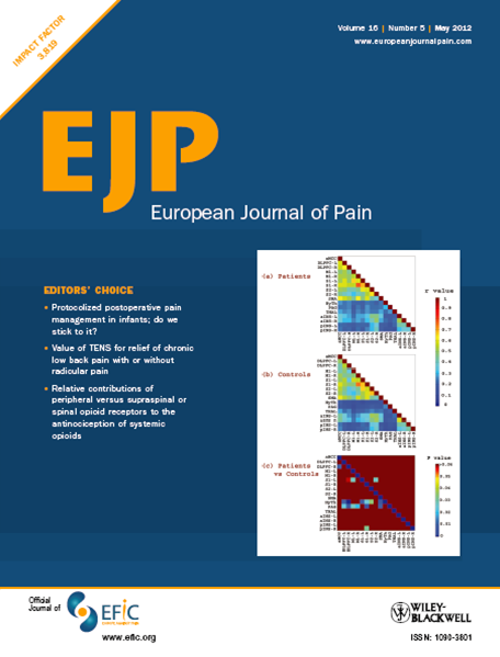 European Journal of Pain