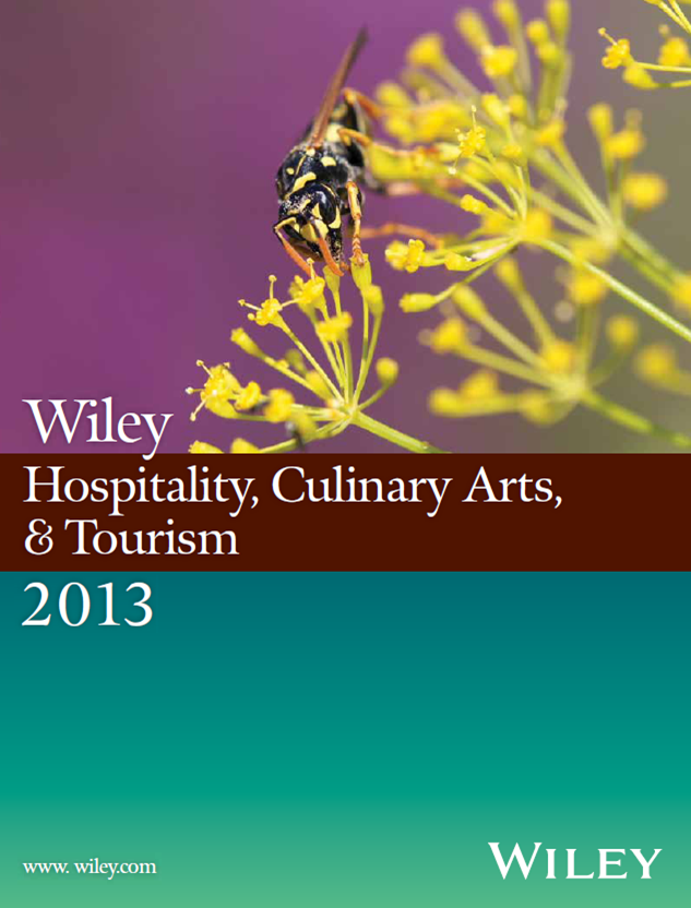 Hospitality, Culinary Arts and Tourism Text Catalog 2013