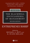 The Blackwell Encyclopedia of Management, Volume 3, Entrepreneurship, 2nd Edition (1405116501) cover image