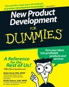 New Product Development For Dummies (0470117702) cover image