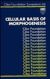 Cellular Basis of Morphogenesis, No. 144 (0470513802) cover image