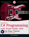 Stephens' C# Programming with Visual Studio 2010 24-Hour Trainer (0470596902) cover image