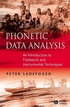 Phonetic Data Analysis: An Introduction to Fieldwork and Instrumental Techniques (0631232702) cover image