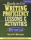 Ready-To-Use Writing Proficiency Lessons and Activities: 10th Grade Level (0787966002) cover image