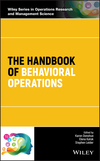 thumbnail image: The Handbook of Behavioral Operations