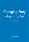 Changing Party Policy in Britain: An Introduction (0631204903) cover image