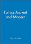 Politics Ancient and Modern (0745610803) cover image