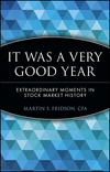 It Was a Very Good Year: Extraordinary Moments in Stock Market History (0471383805) cover image