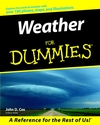 Weather For Dummies (1118053605) cover image Weather For Dummies (1118053605) cover image