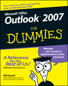 Outlook 2007 For Dummies (0470038306) cover image Outlook 2007 For Dummies (0470038306) cover image