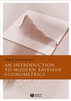 Introduction to Modern Bayesian Econometrics (1405117206) cover image